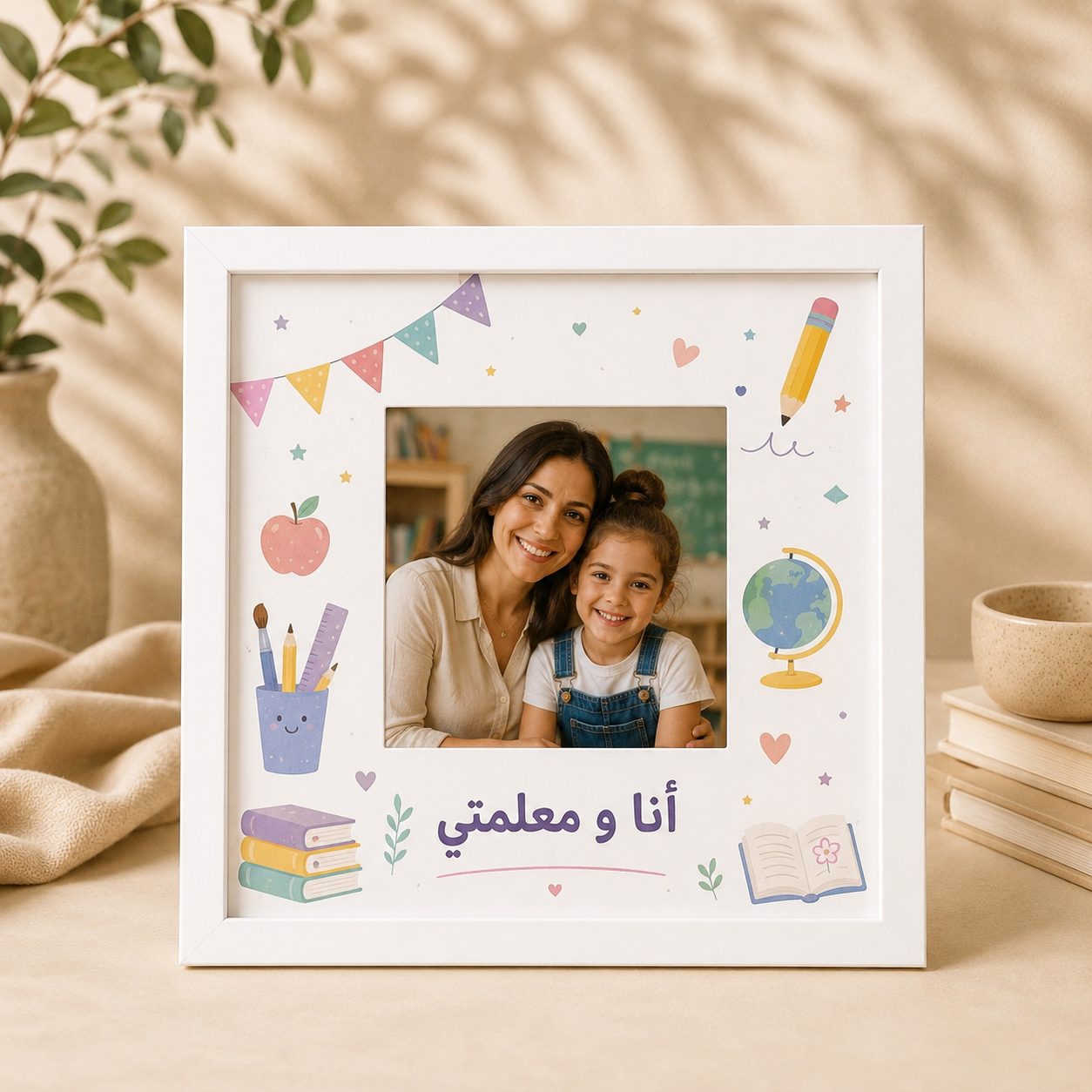 Kitabi Frame - Me and My Teacher